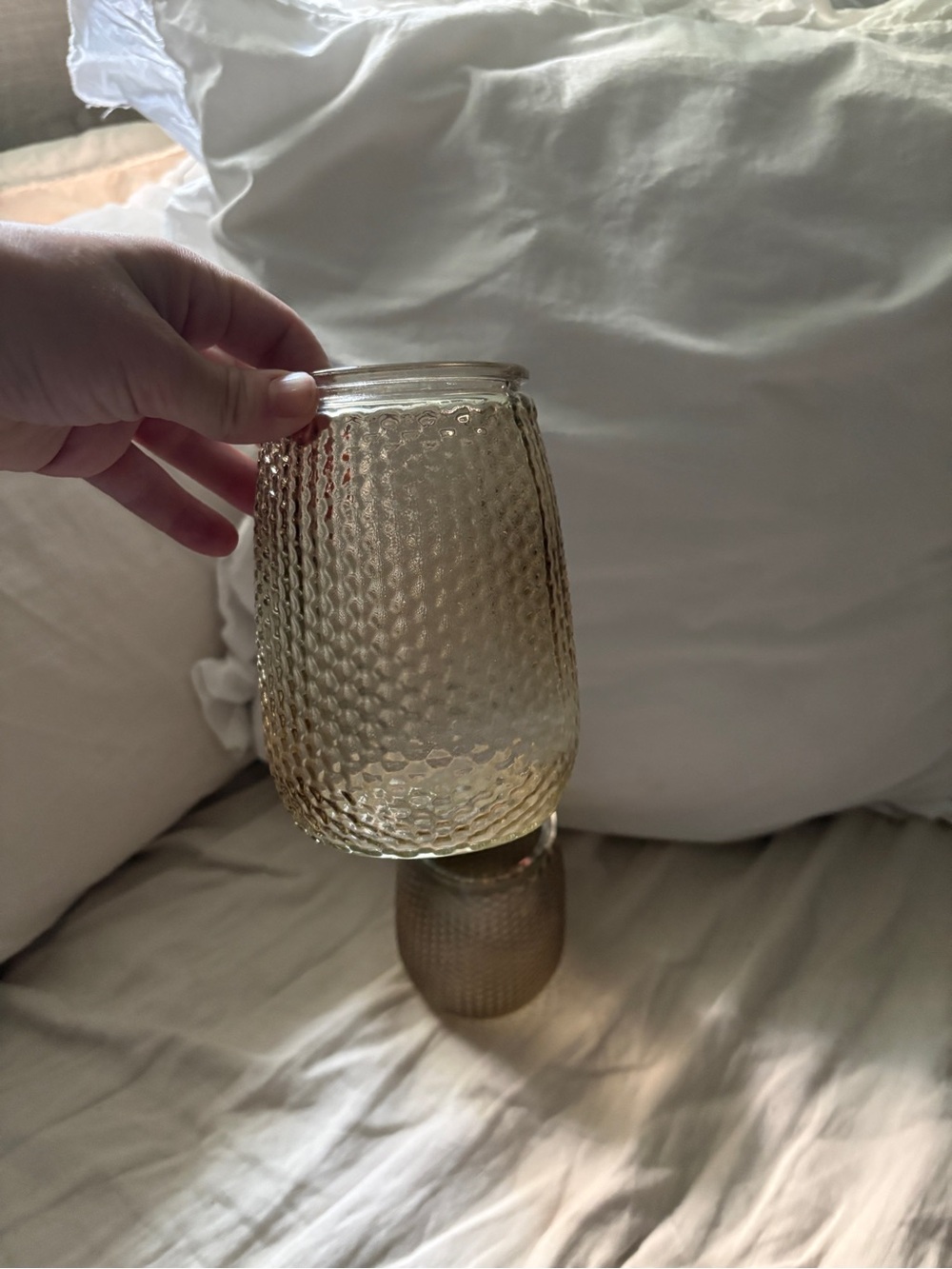 Honeycomb vases set of 2 - Picture 4 of 5